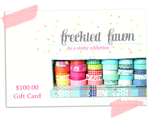 pretty washi tape