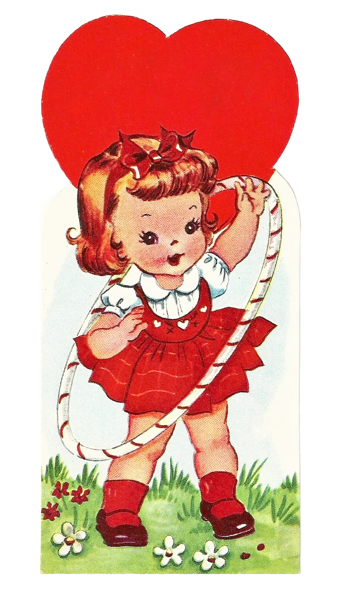 valentine valentines printable cards funny adorable card things pretty retro freeprettythingsforyou clip hula clipart hoop greeting heart happy playing interactions