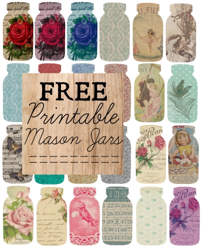 mason jar freebies