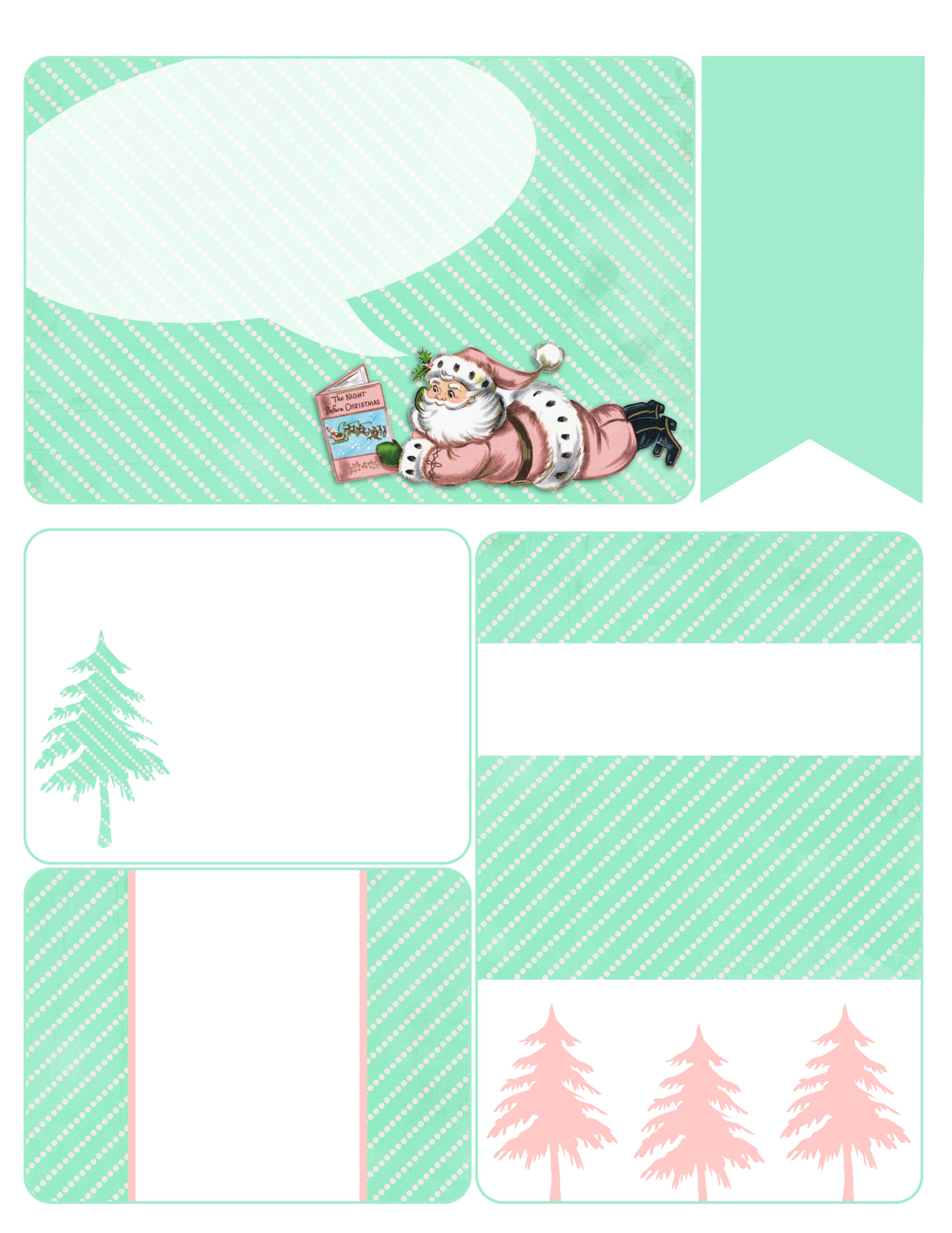 free christmas crafts printables