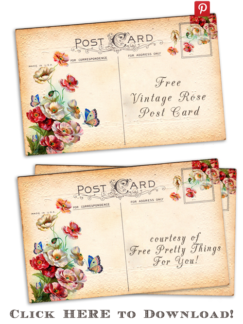 Epic image inside printable postcards free Insane image with printable postcards free