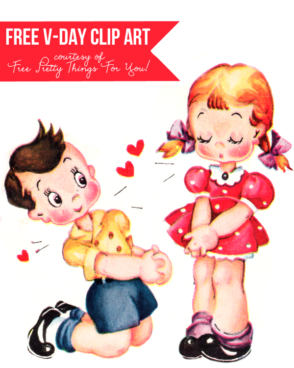 free clip art vintage valentines - photo #11