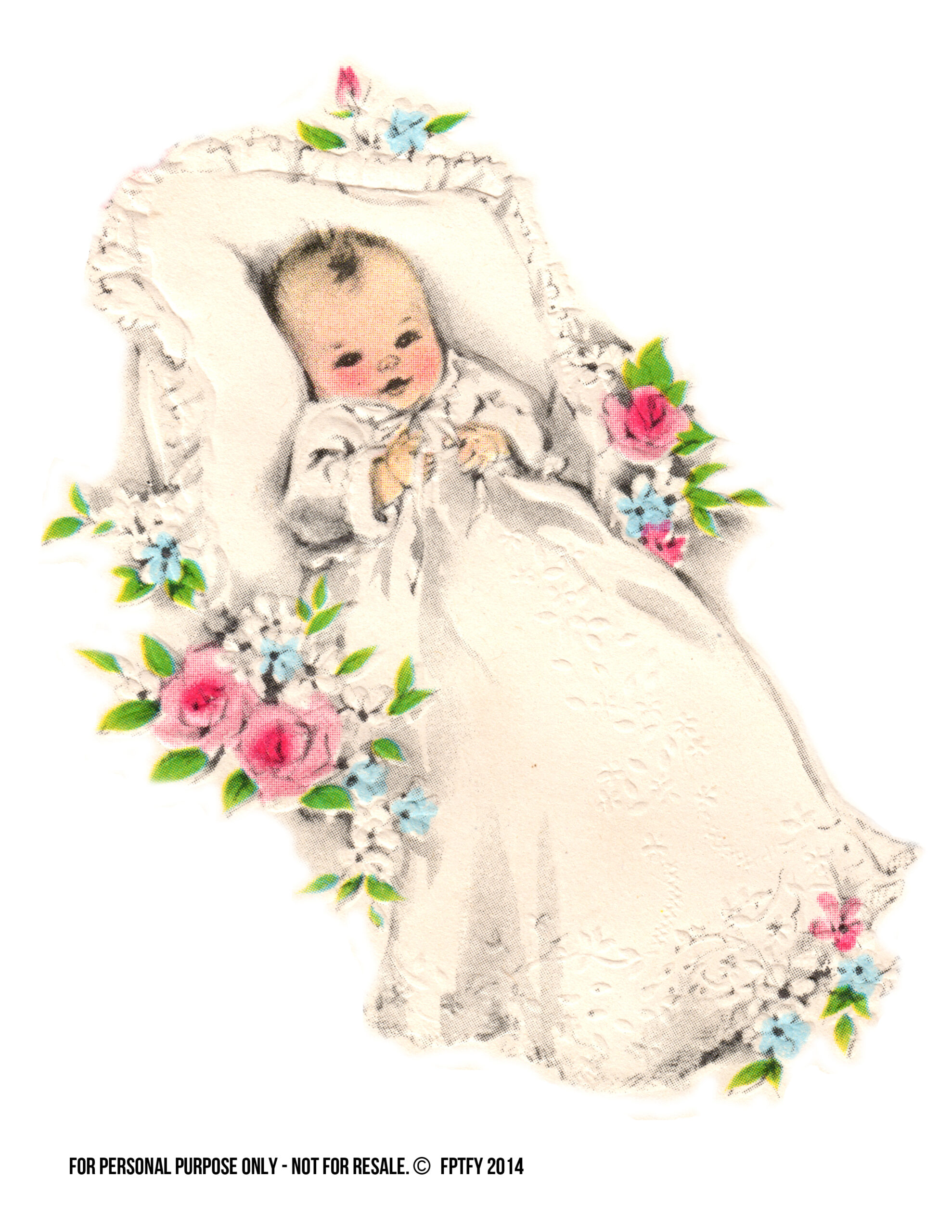 vintage baby clip art free - photo #3