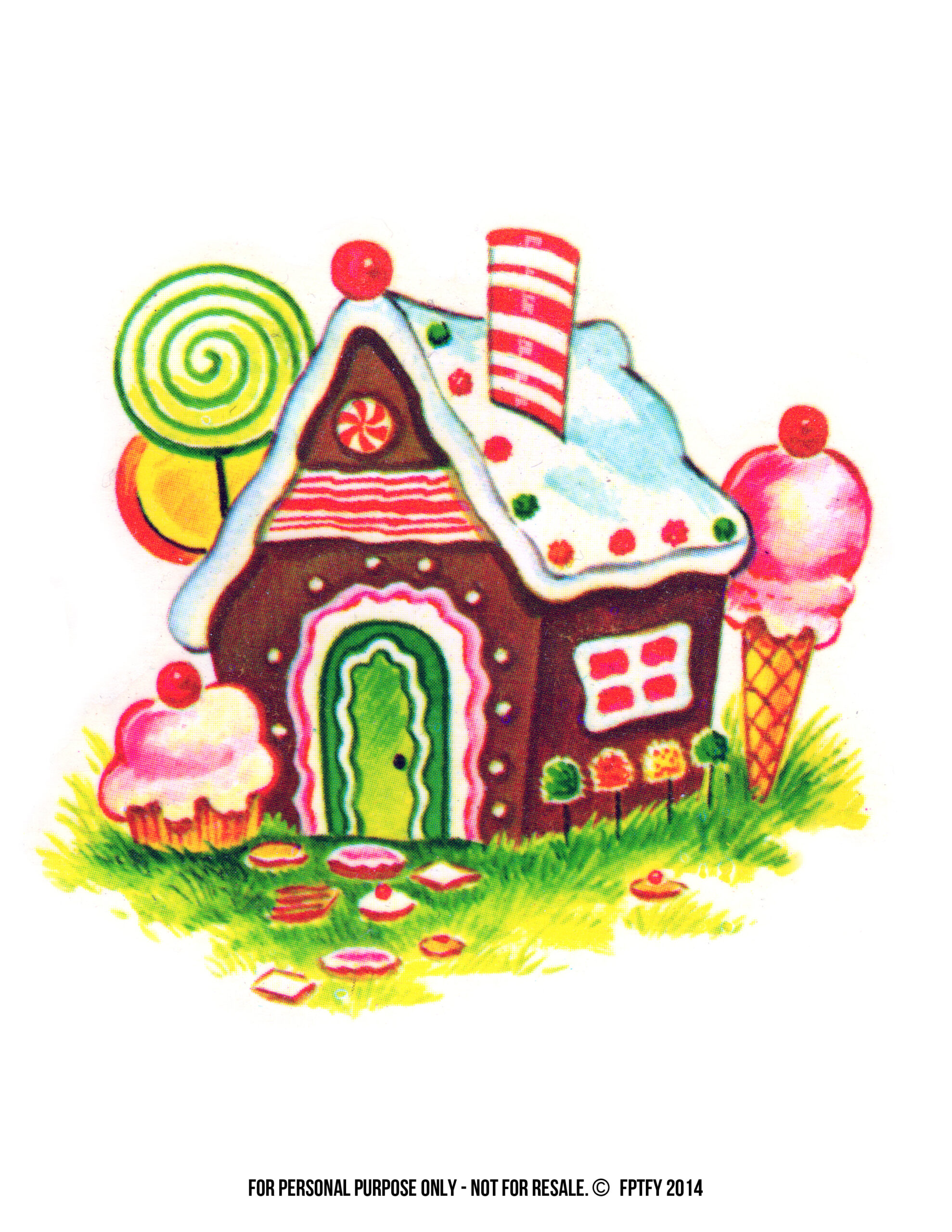 free christmas clip art gingerbread house - photo #9