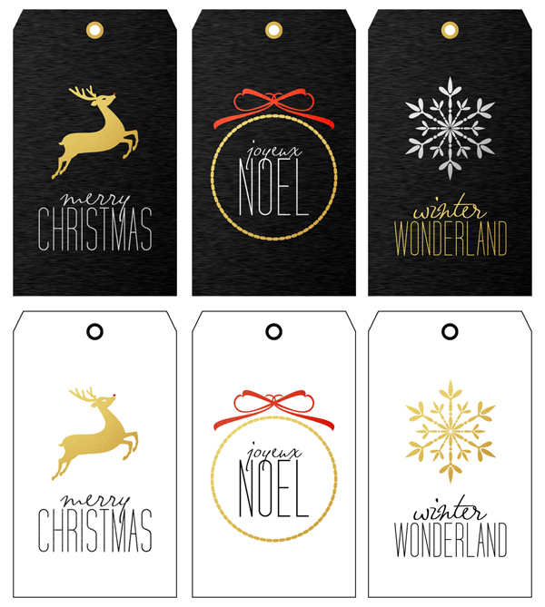Christmas: Printable Tags Part 2 - Free Pretty Things For You