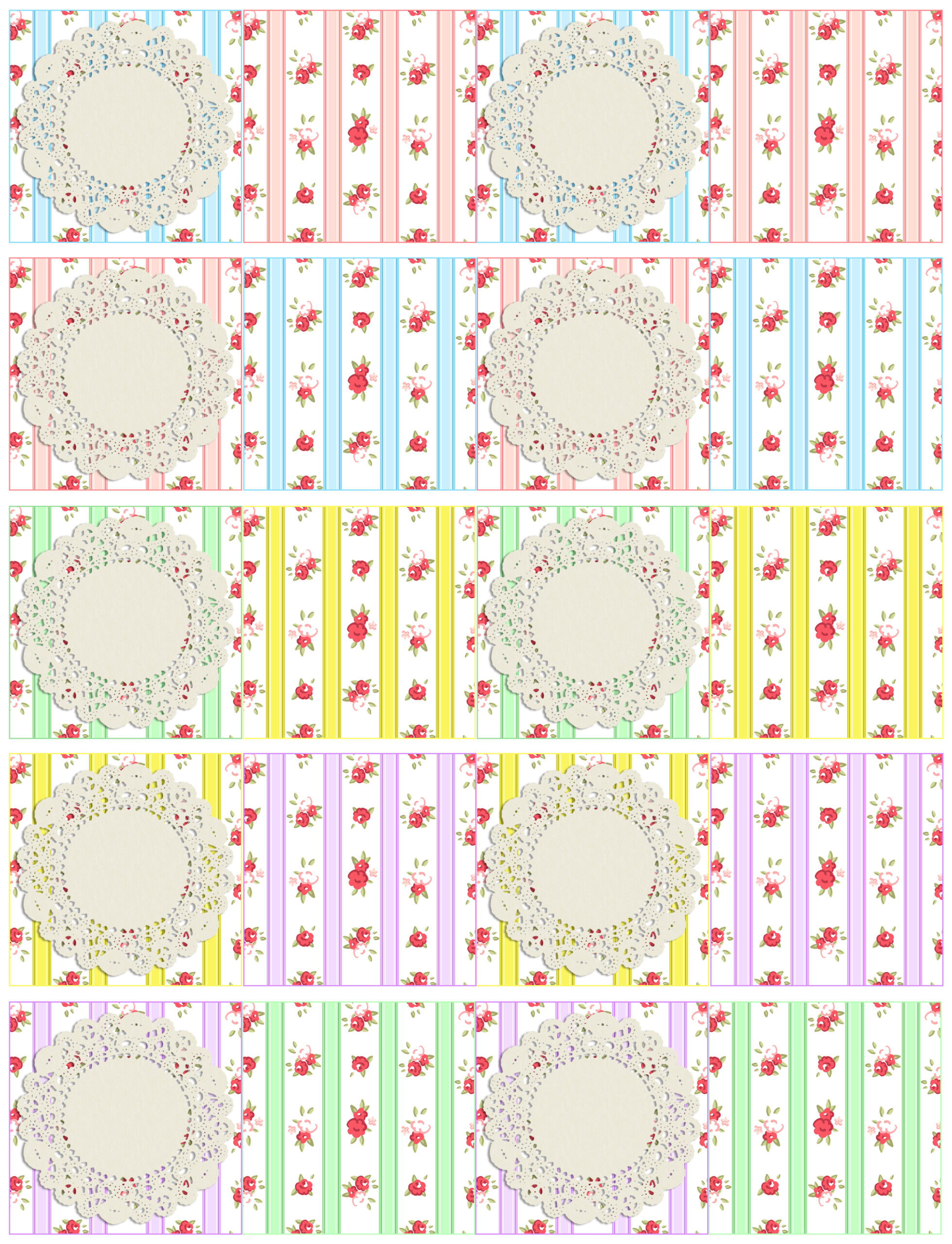 Pretty Label Templates - Parahyena.com