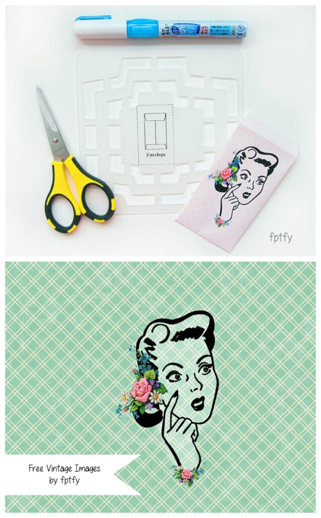 mini envelope template freebies free pretty things for you