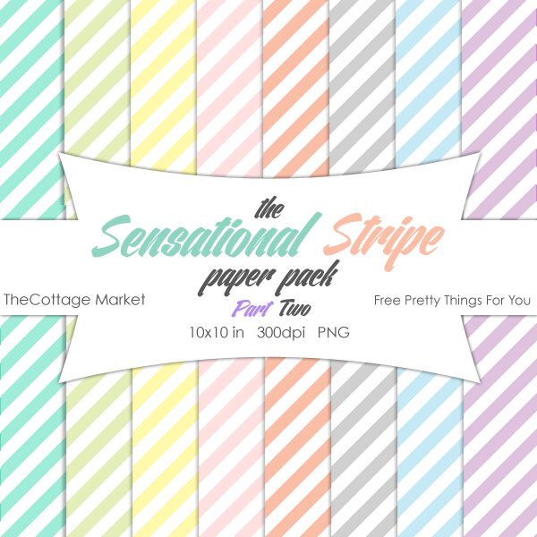 Horizontal Stripe Neutral Candy Stripes Design Cute Multicolor Scrapbook Patterns Striped Printable Paper Retro Stripe Digital Paper