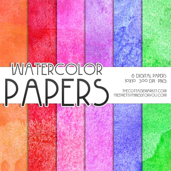 free watercolor digital scrapbooking paper part 2 free pretty papers free