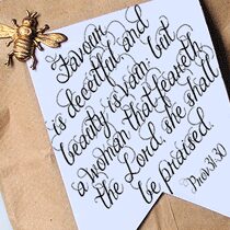 Printable Bible Verses: Proverbs 31 Tags - Free Pretty Things For You