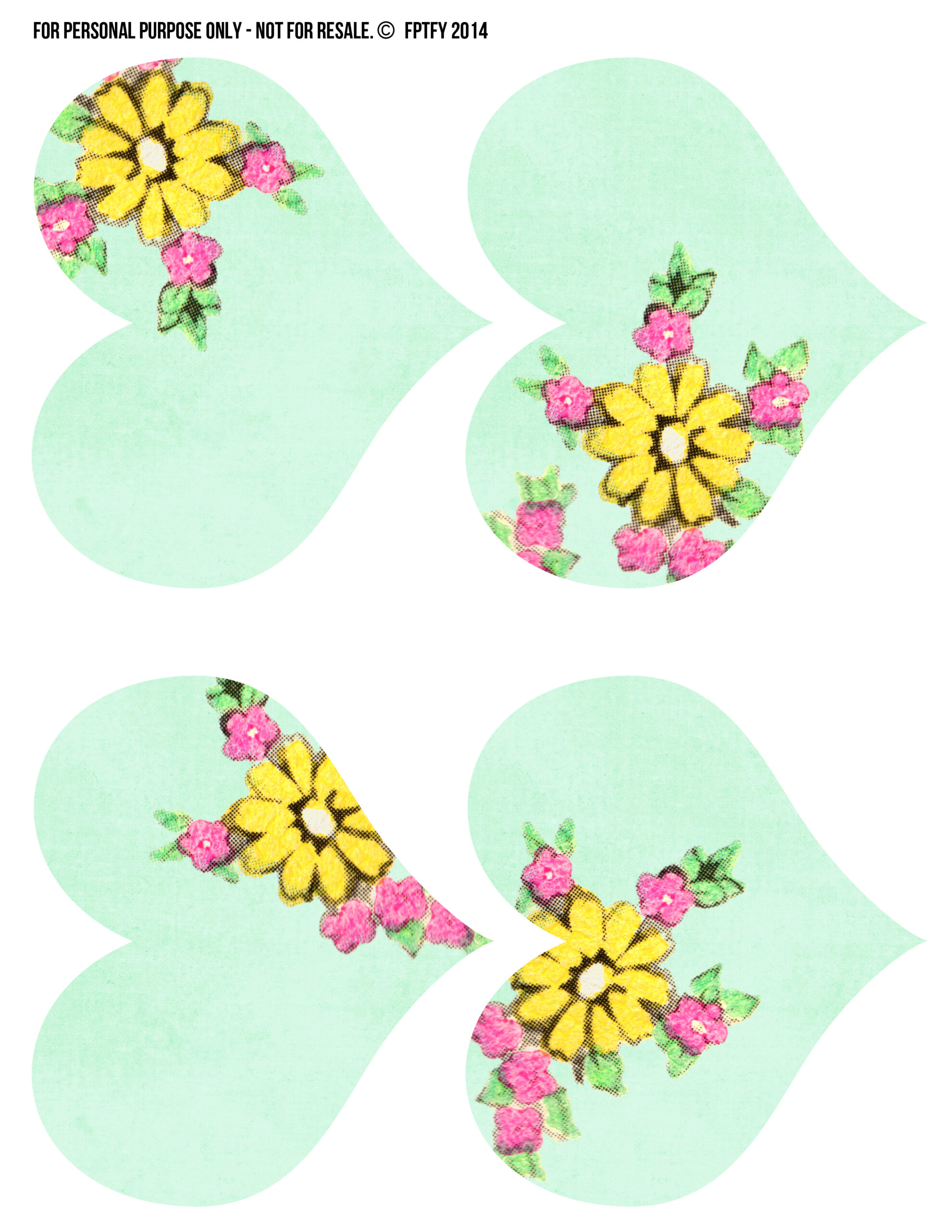 Address Labels Free Vintage Heart Printables Set No.4 Free Pretty