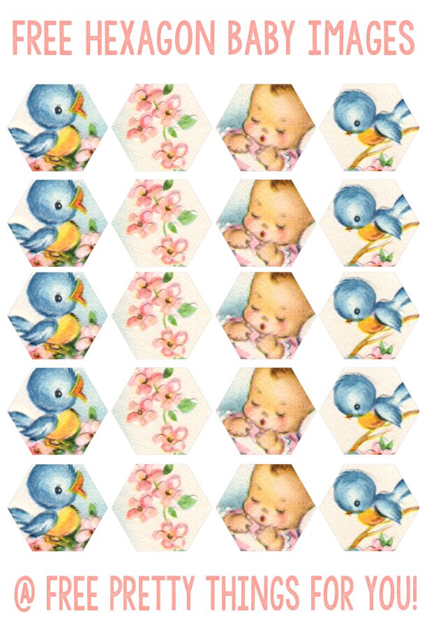 free_vintage_baby_images_hexagon-baby_1