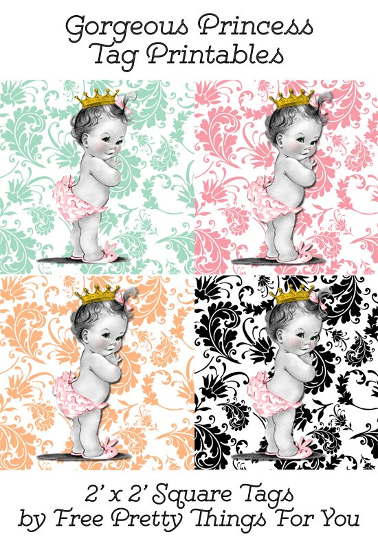 Baby Shower favors: FreePrintable Tags - Free Pretty Things For You