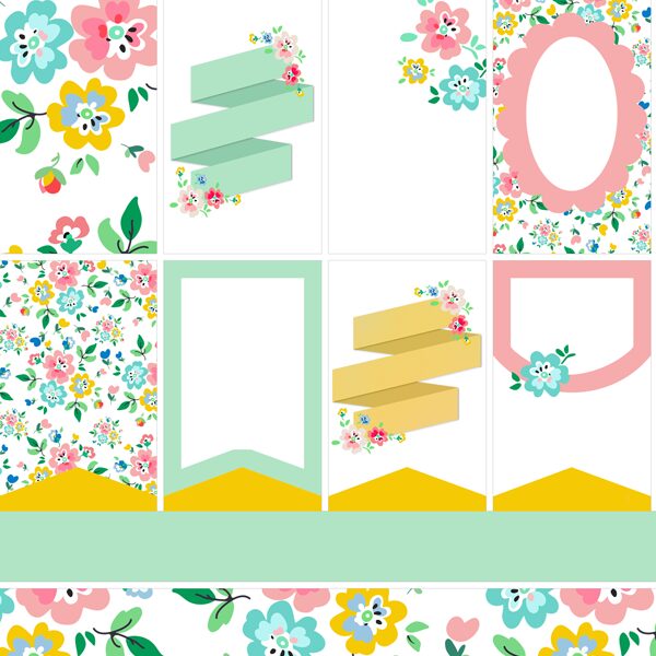 Free Planner Printables-Floral Fun! - Free Pretty Things For You