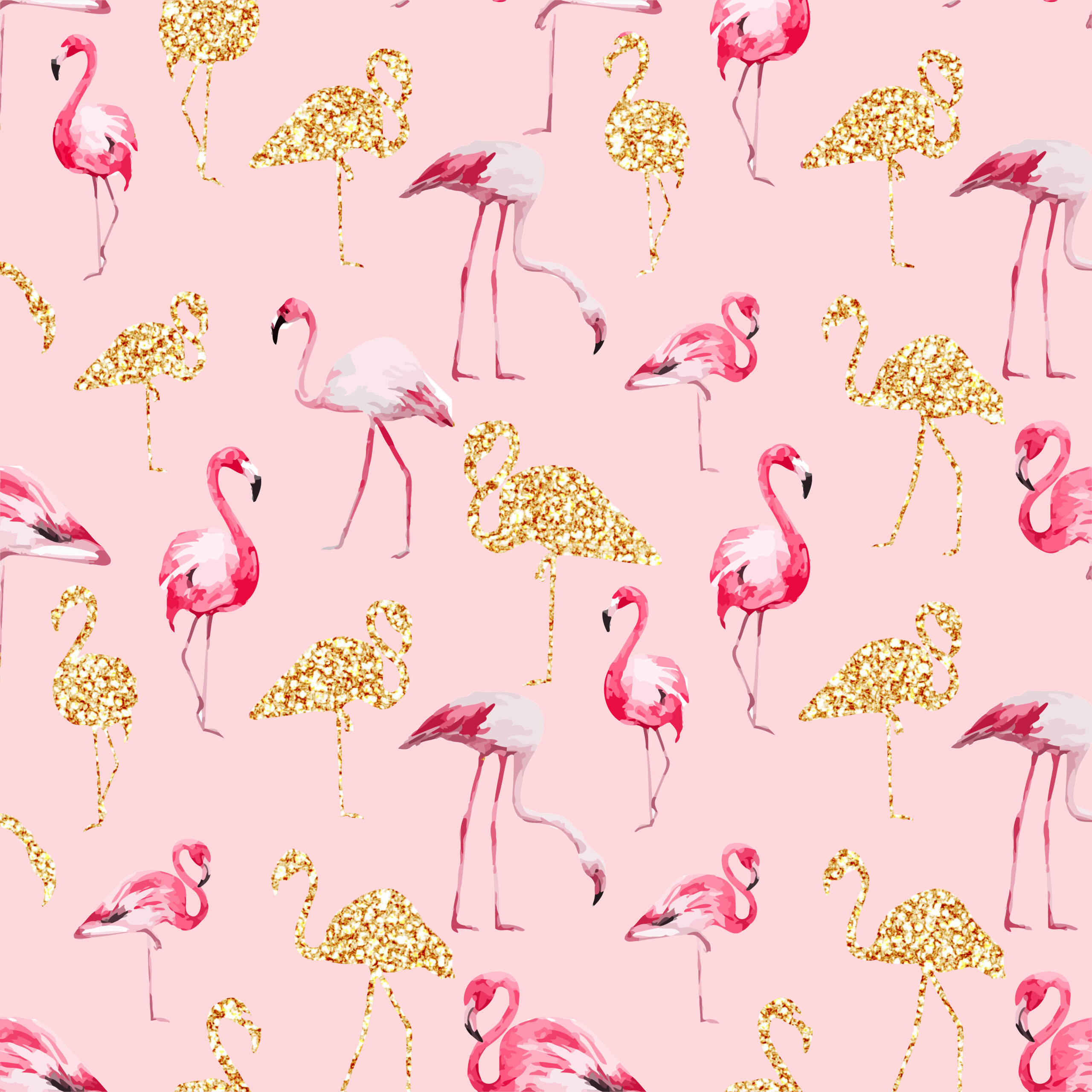 Flamingo Digital Paper  Free Pretty  Things For You