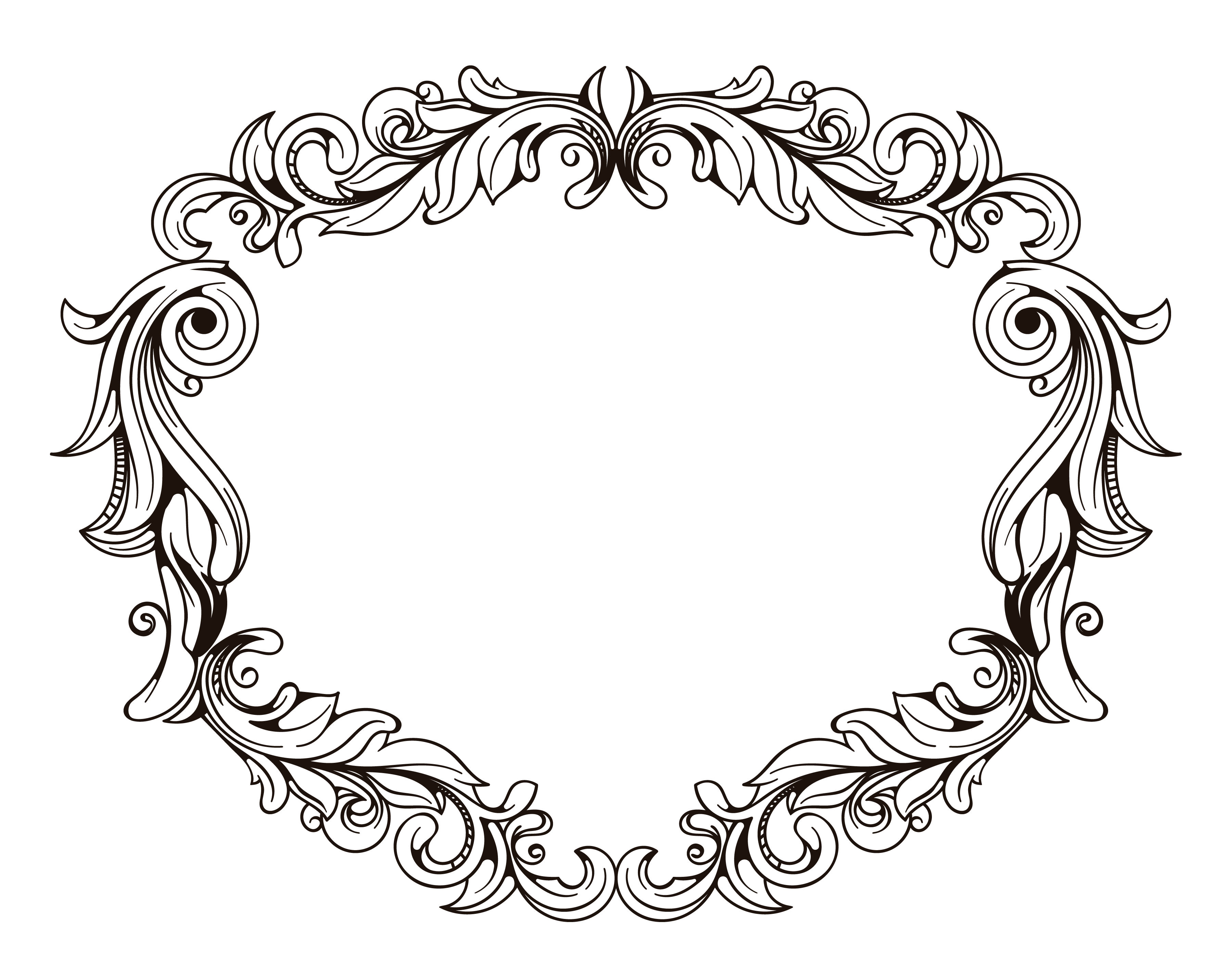 5 Free Gorgeous Large Ornate Frames-CU-ok! - Free Pretty Things For You