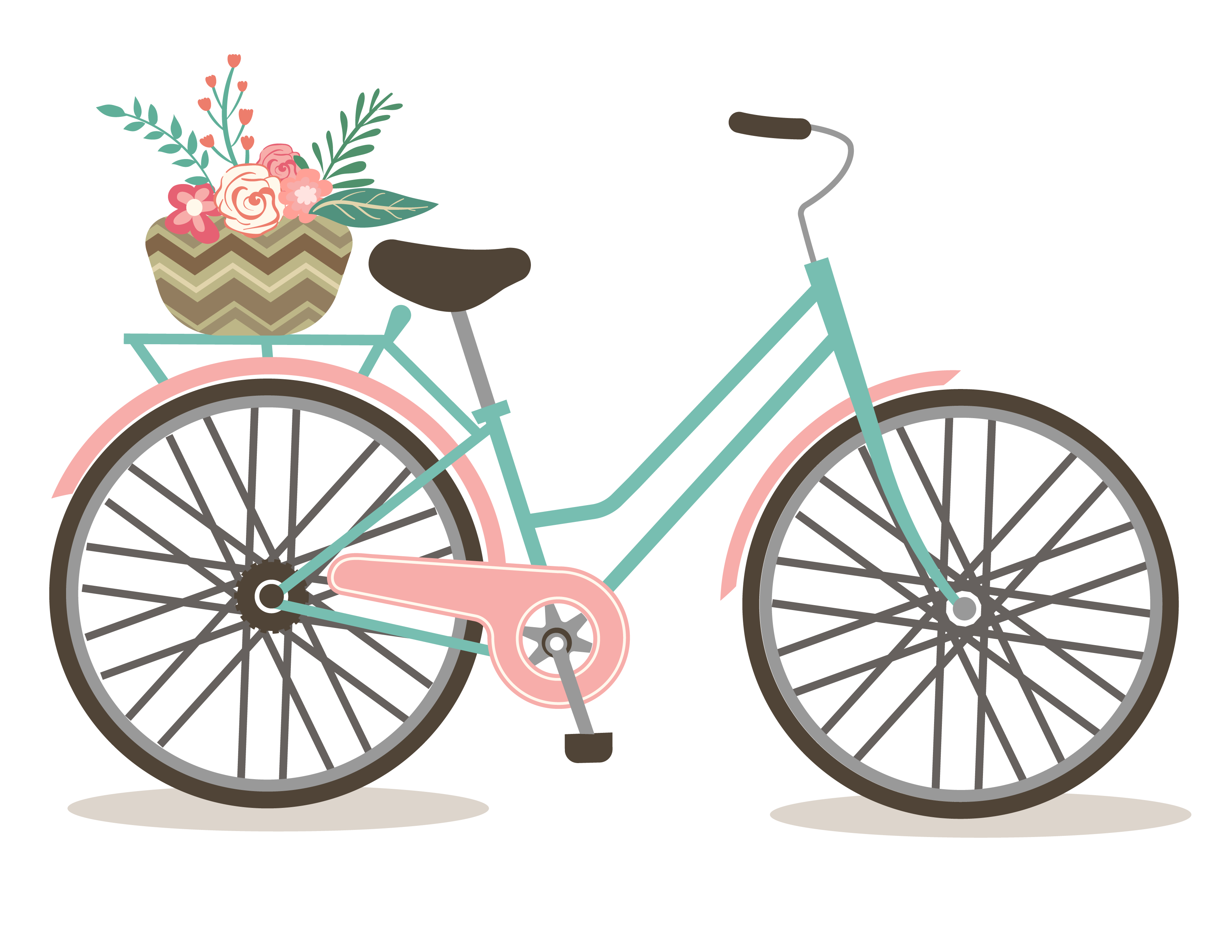 Bicycle Illustration Bicycle Art Cute Paintings