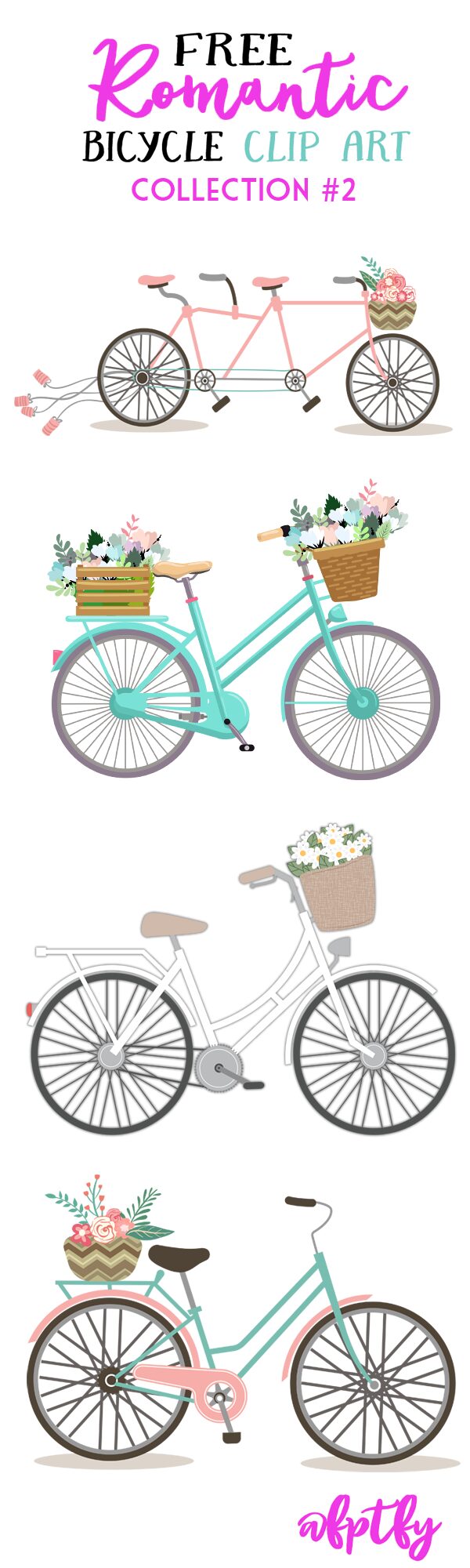free-romantic-bicycle-clip-art-set2-fptfy-a