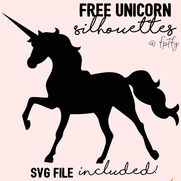 Download Free Unicorn Silhouettes Free Pretty Things For You PSD Mockup Templates