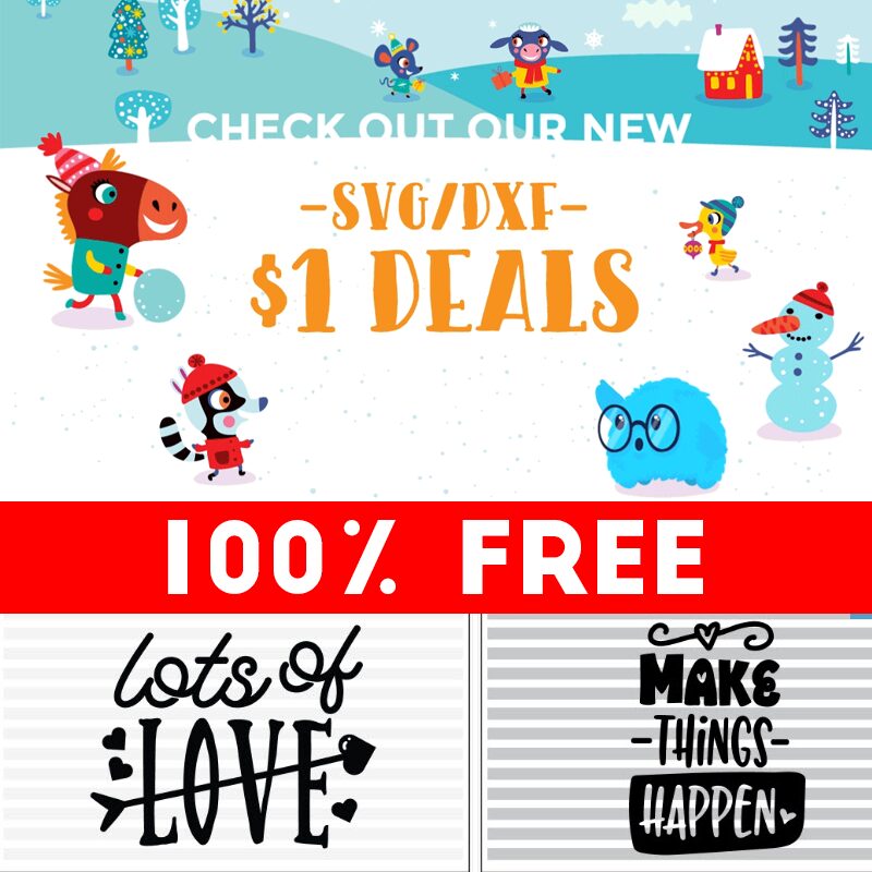 Download NEW SVG Freebies and Dollar Deals From Craft bundles ...