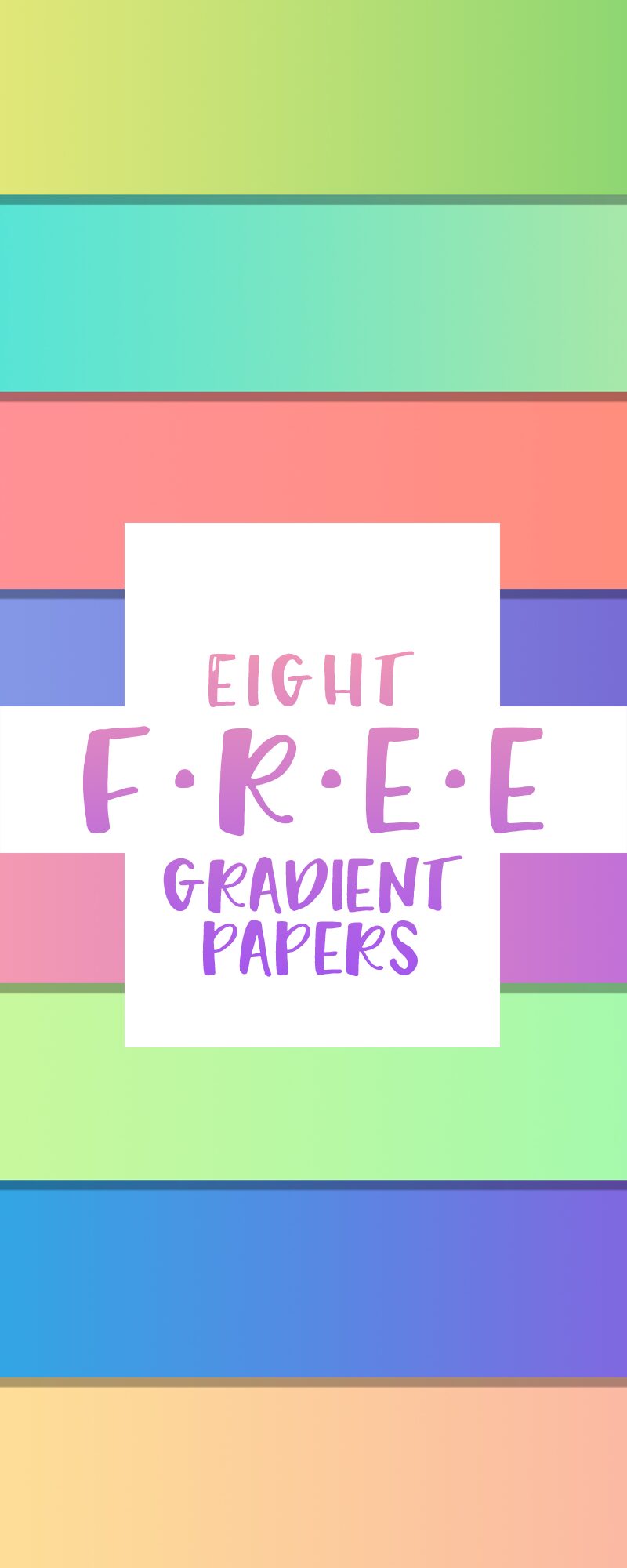 Free Gradient Backgrounds
