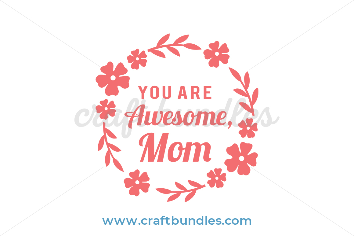 Download Free Floral Spray Wreath Svg Cut File PSD Mockup Templates