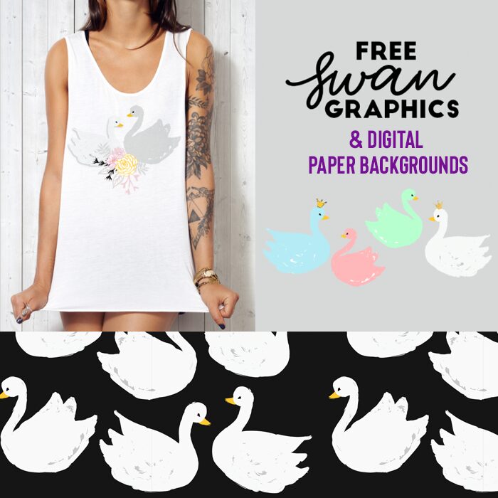 Free Princess Swan Graphics