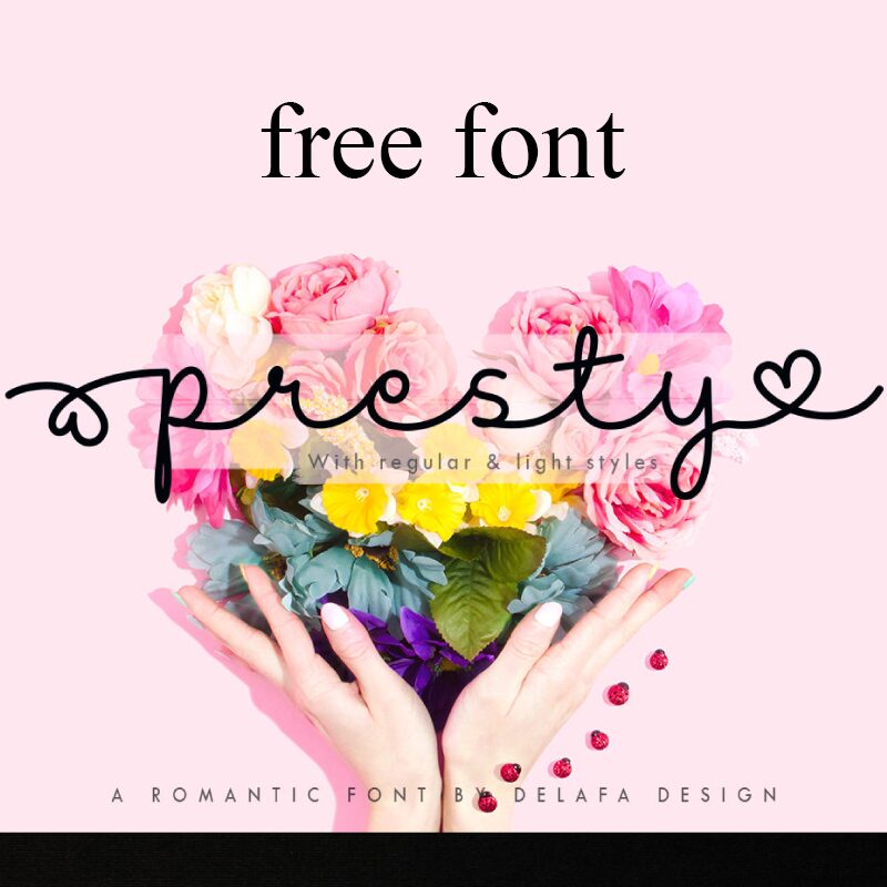 Free Presty Font