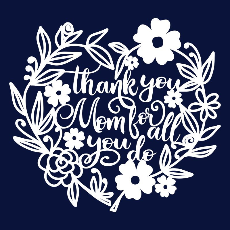 free mothers day svg cut file graphic - Free Pretty Things For You