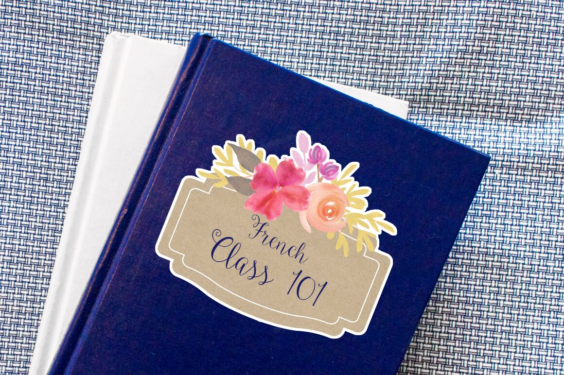 Free floral labels