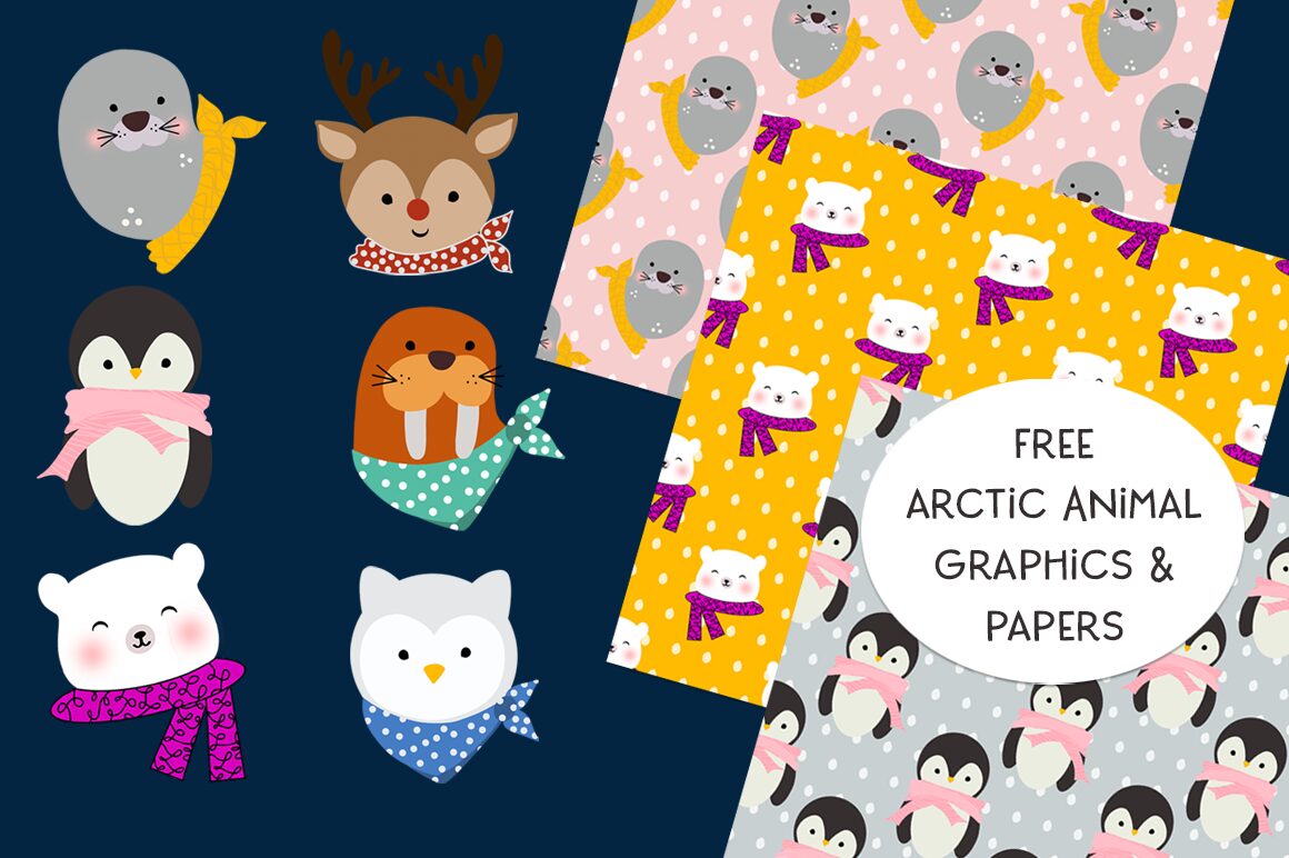 free Arctic Animal Images Papers