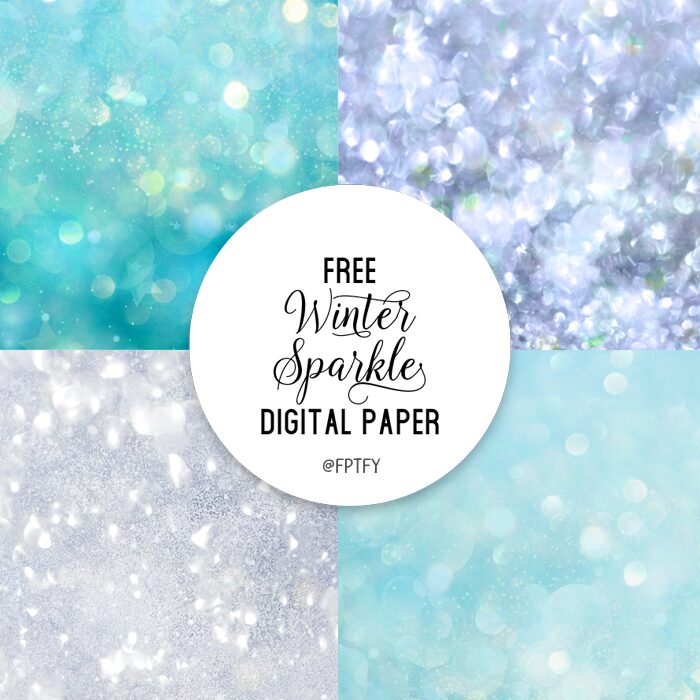 Blue Glitter Digital Papers, Scrapbook Papers Blue Sparkles Clipart ,  Digital Background Instant Download 