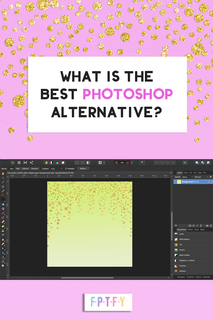 #1 Best Photoshop Alternative - Free Pretty Things For You