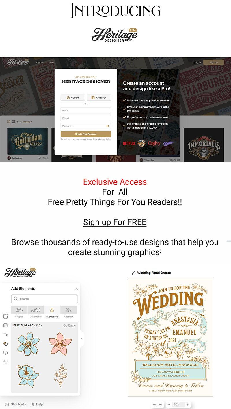 Heritage Designer Introduction