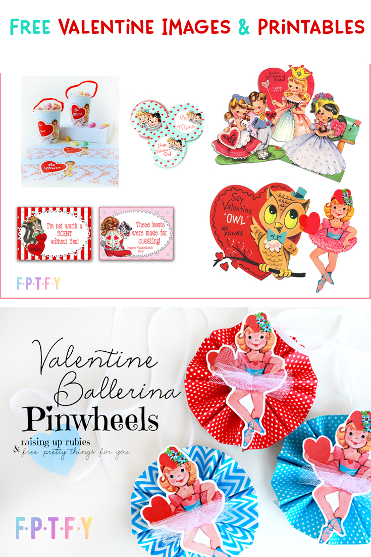 20 Free Vintage Valentine Images And Printables Free Pretty Things For You