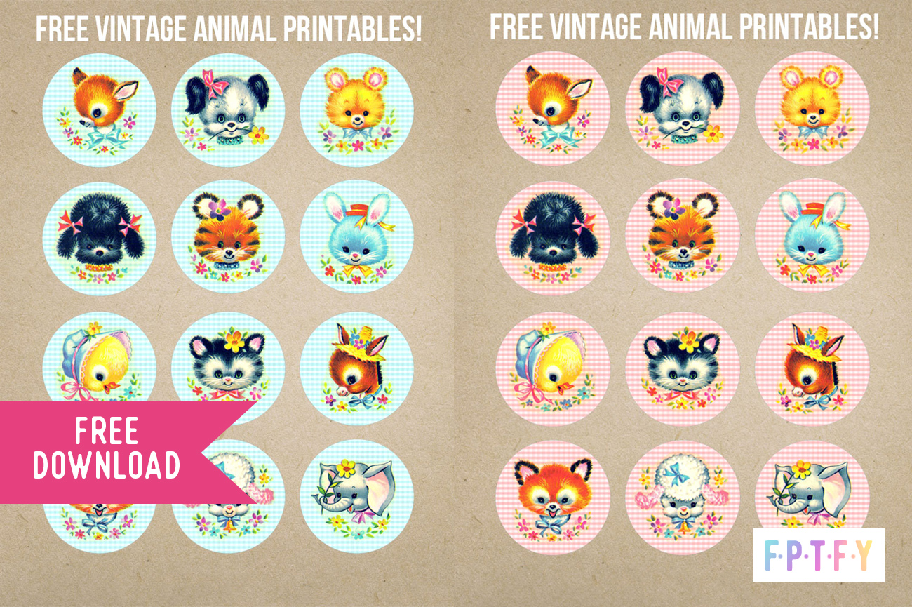 free kitschy printables