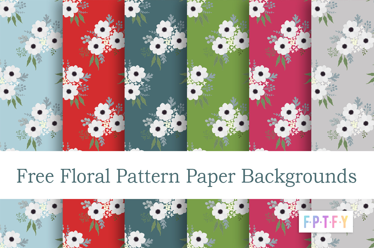 Floral Pattern Paper