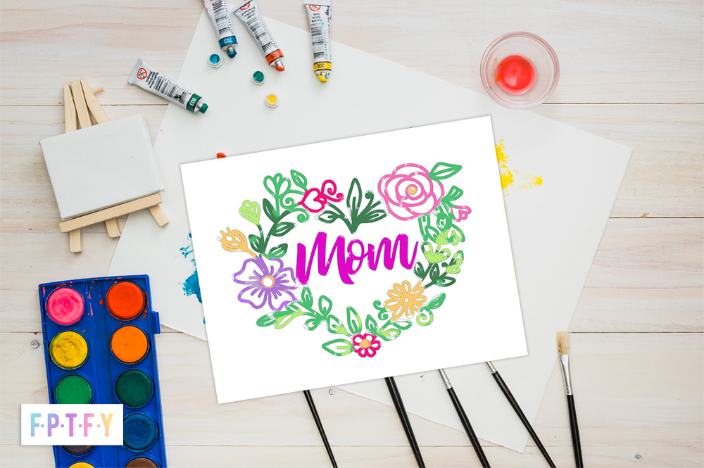 Free Mothers day Coloring Pages