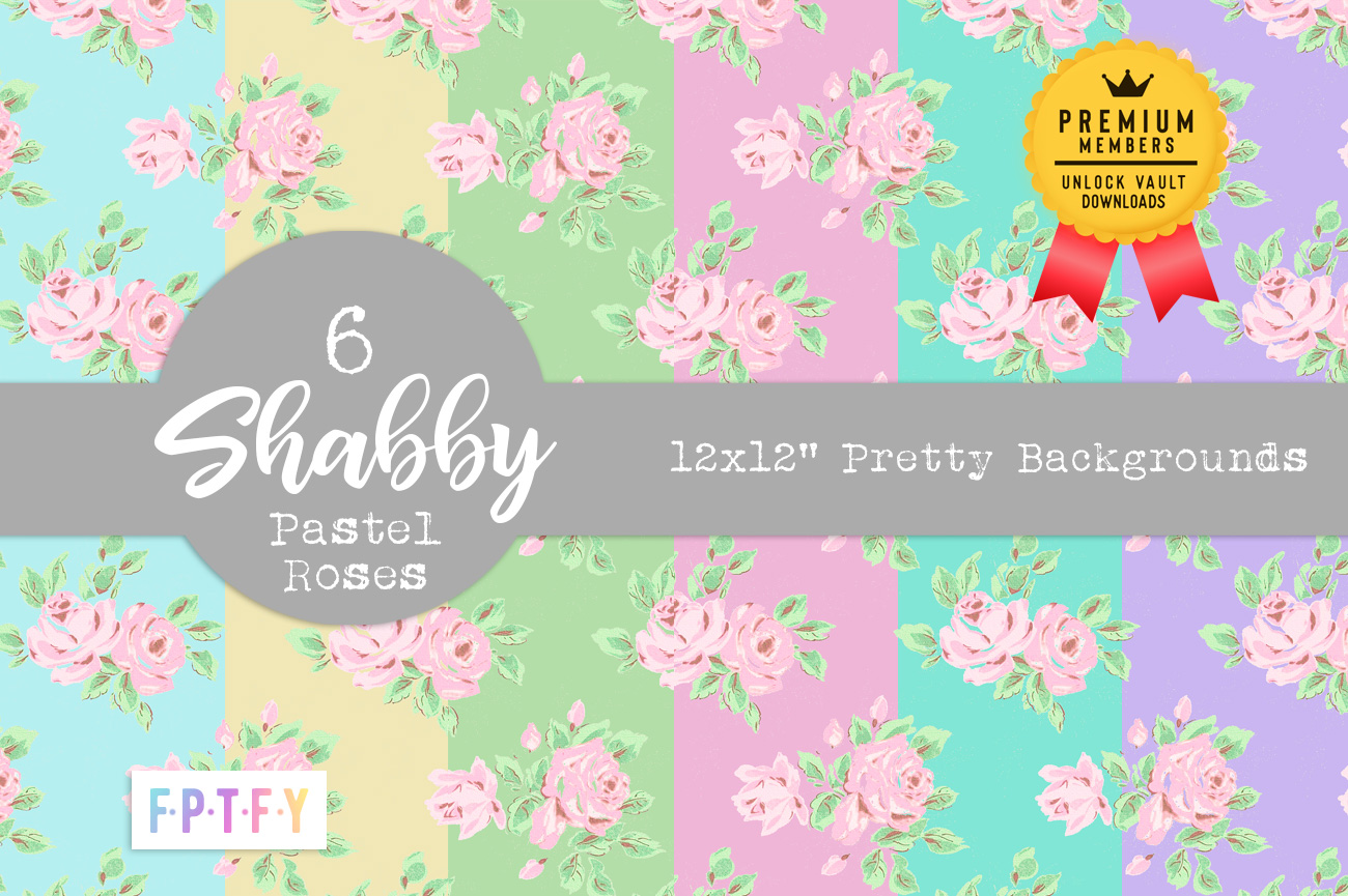 Shabby Chic Digital Scrapbooking Paper