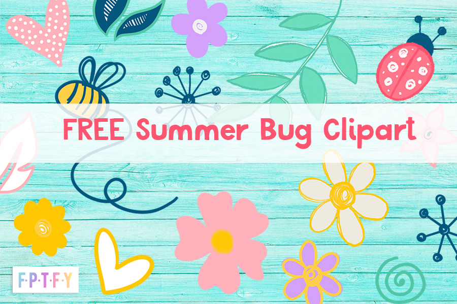 Free Summer Bug Pretty Clipart