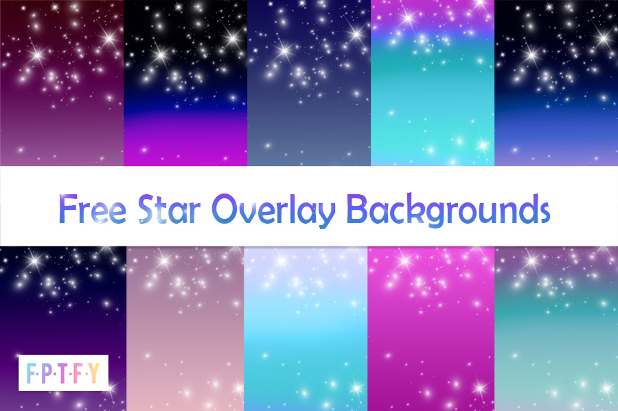 Free Star Overlay Backgrounds
