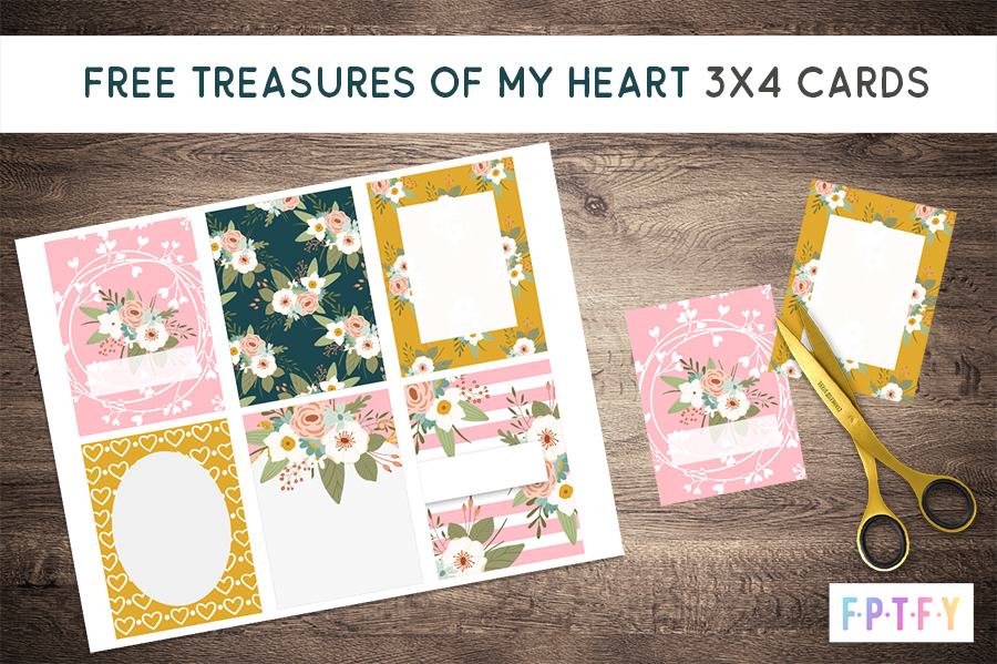 Free 3x4 Cards Treasures of my Heart Collections