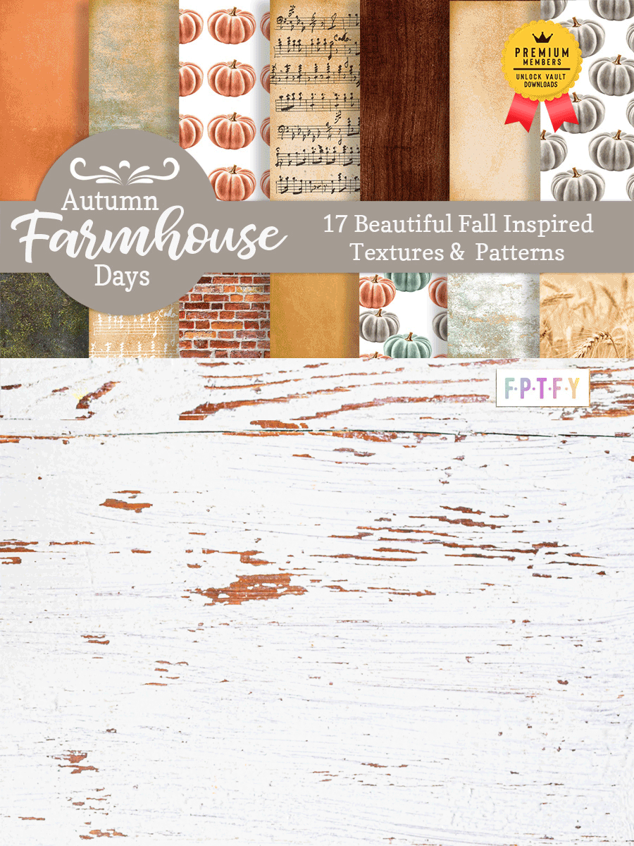 17 Autumn Farmhouse Days Digital Scrapbooking Papers - Free Pretty ...