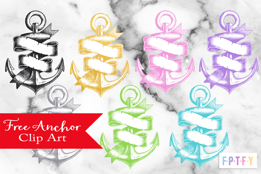 7 Free Anchor Clip Art - Free Pretty Things For You