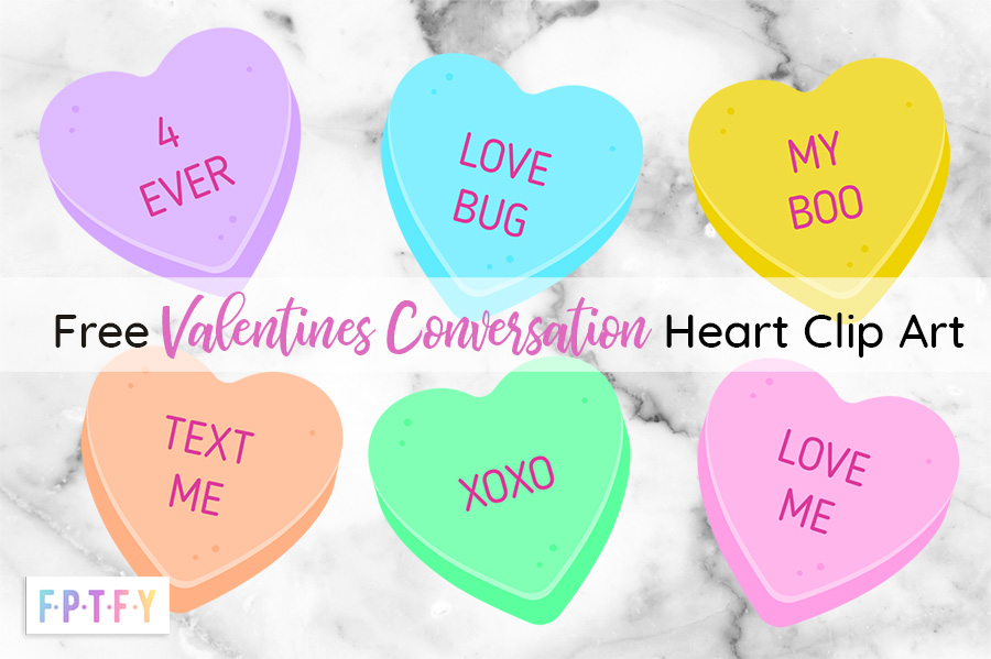 Free Valentines Day Candy Digital Clipart