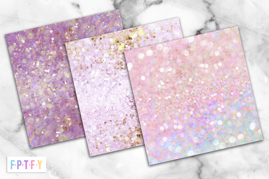 Premium Digital Paper Scrapbooking Paper Glitter Paper Sparkly