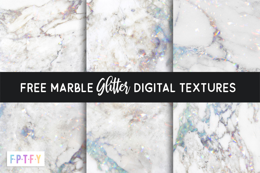 Free Marble Glitter Digital Texture Papers