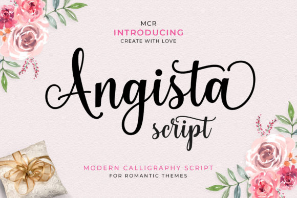 Free Angista Script Font