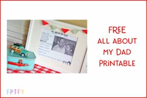 all about my dad free printable