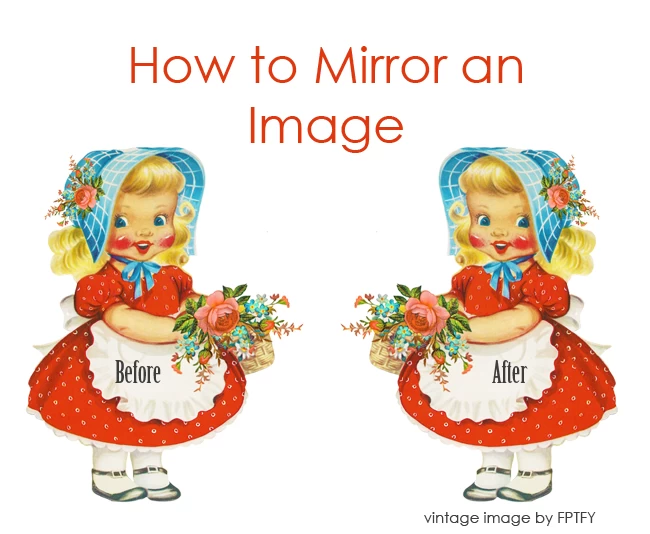 how to mirror an image